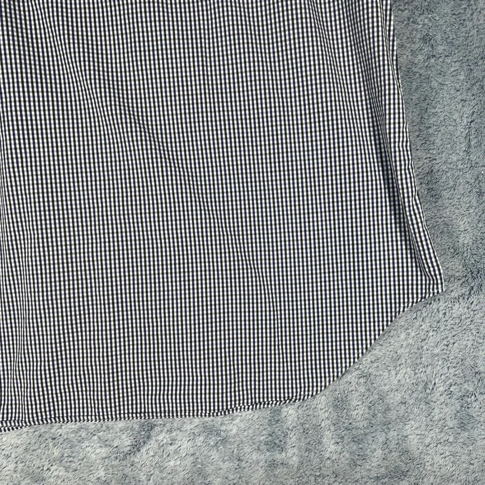 Polo Ralph Lauren Philip‎ Sport Mens XXL Gingham Check Short Sleeve Shirt Navy